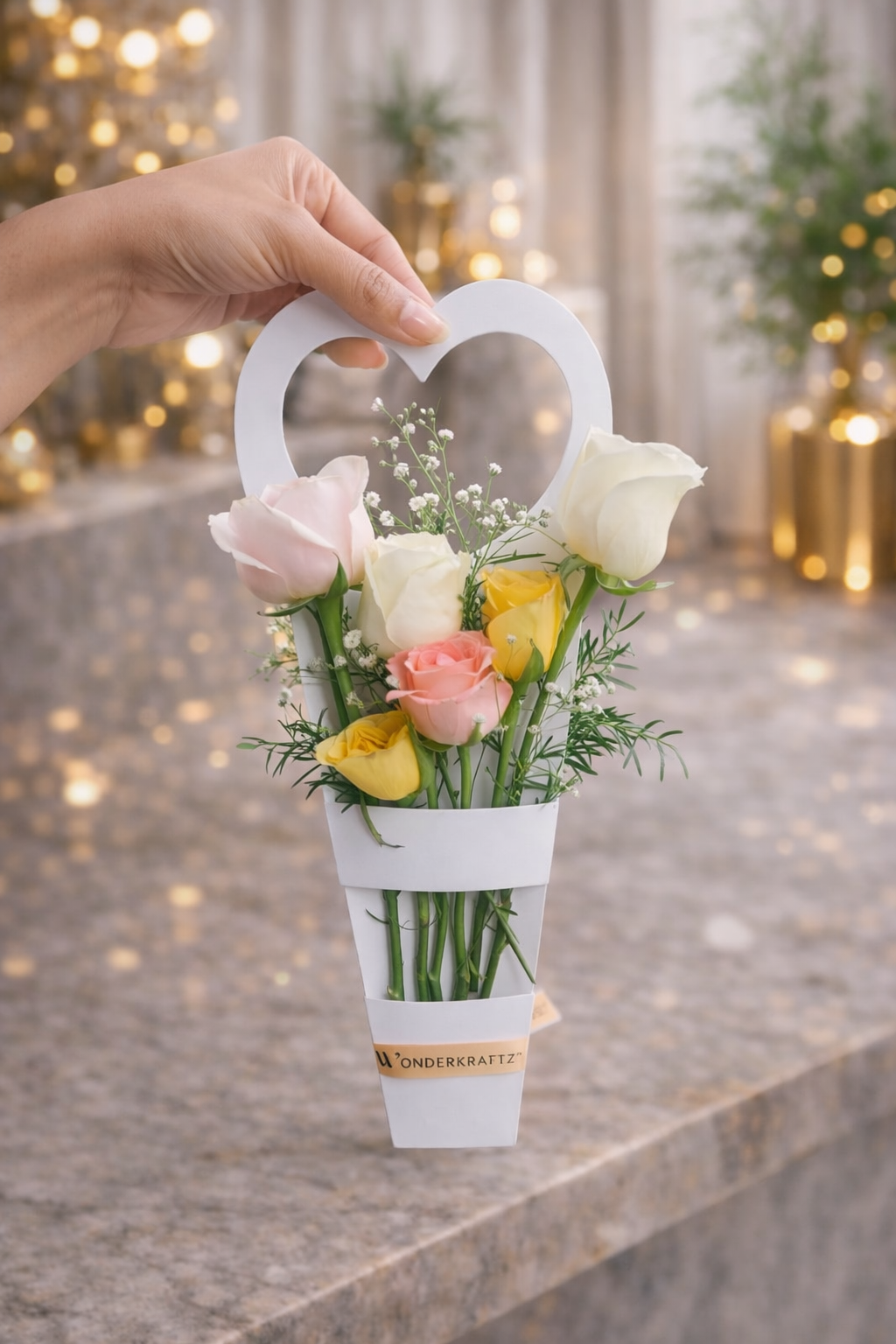 Roses In Heart Sleeves