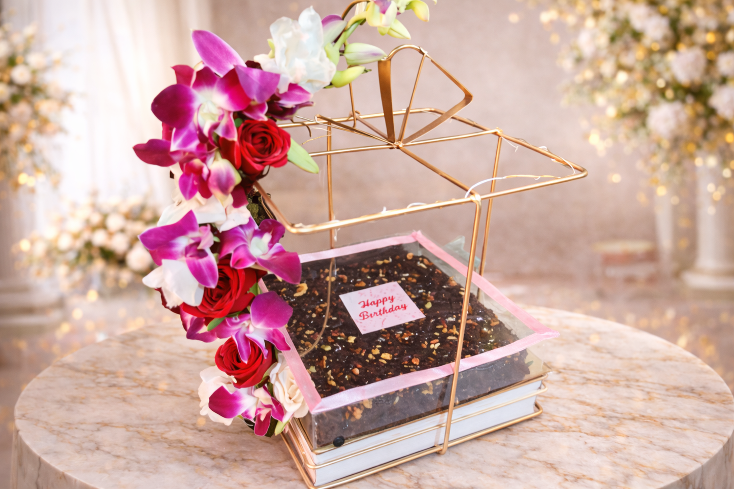 Brownie cage hamper - basket by Wonderkraftz