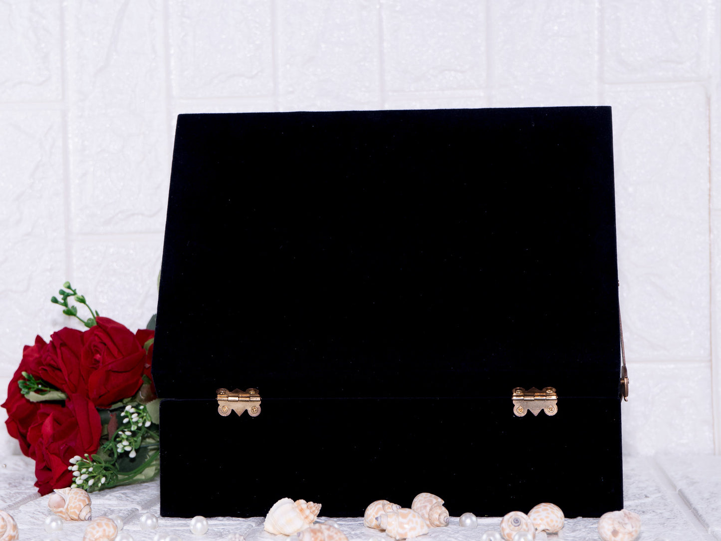Black suede Trunk