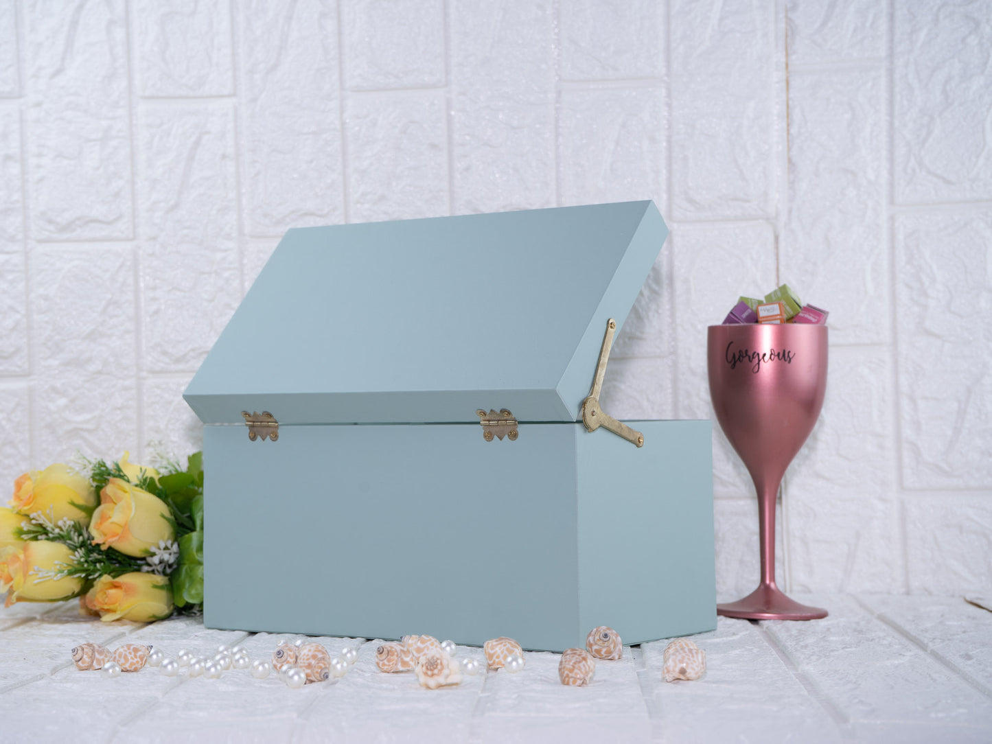 Mint Green Leatherite Drawer