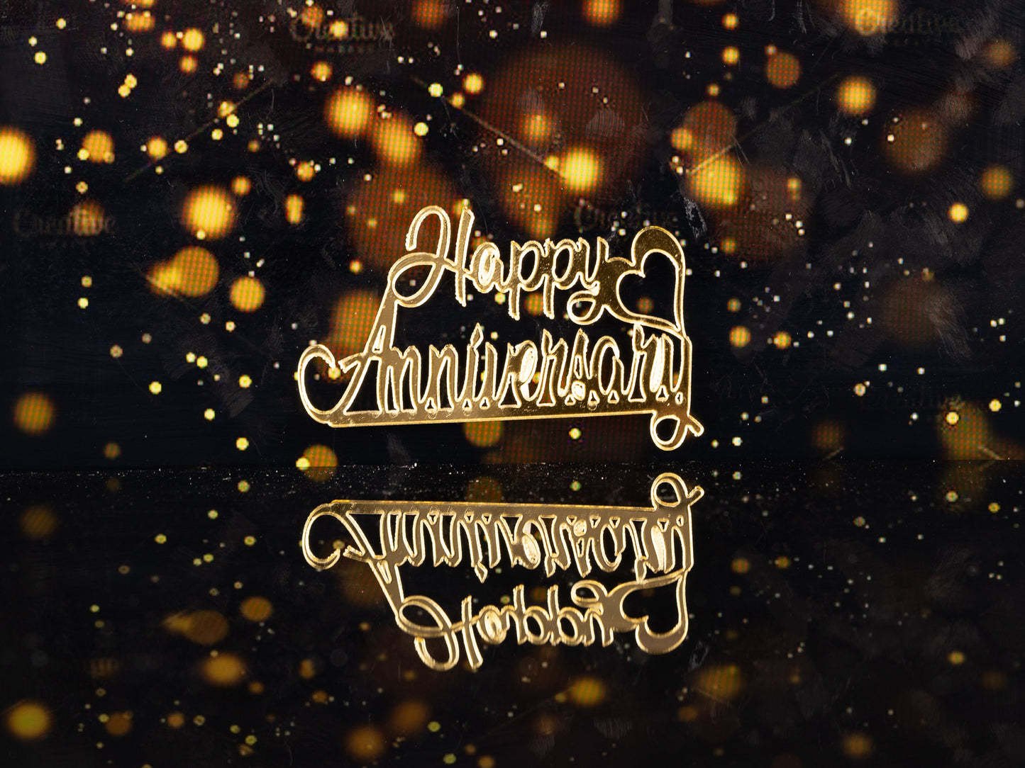 Happy anniversary Acrylic - Buy Online at Wonderkraftz