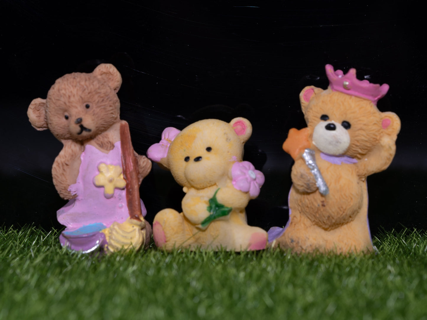 Cute teddy miniatures