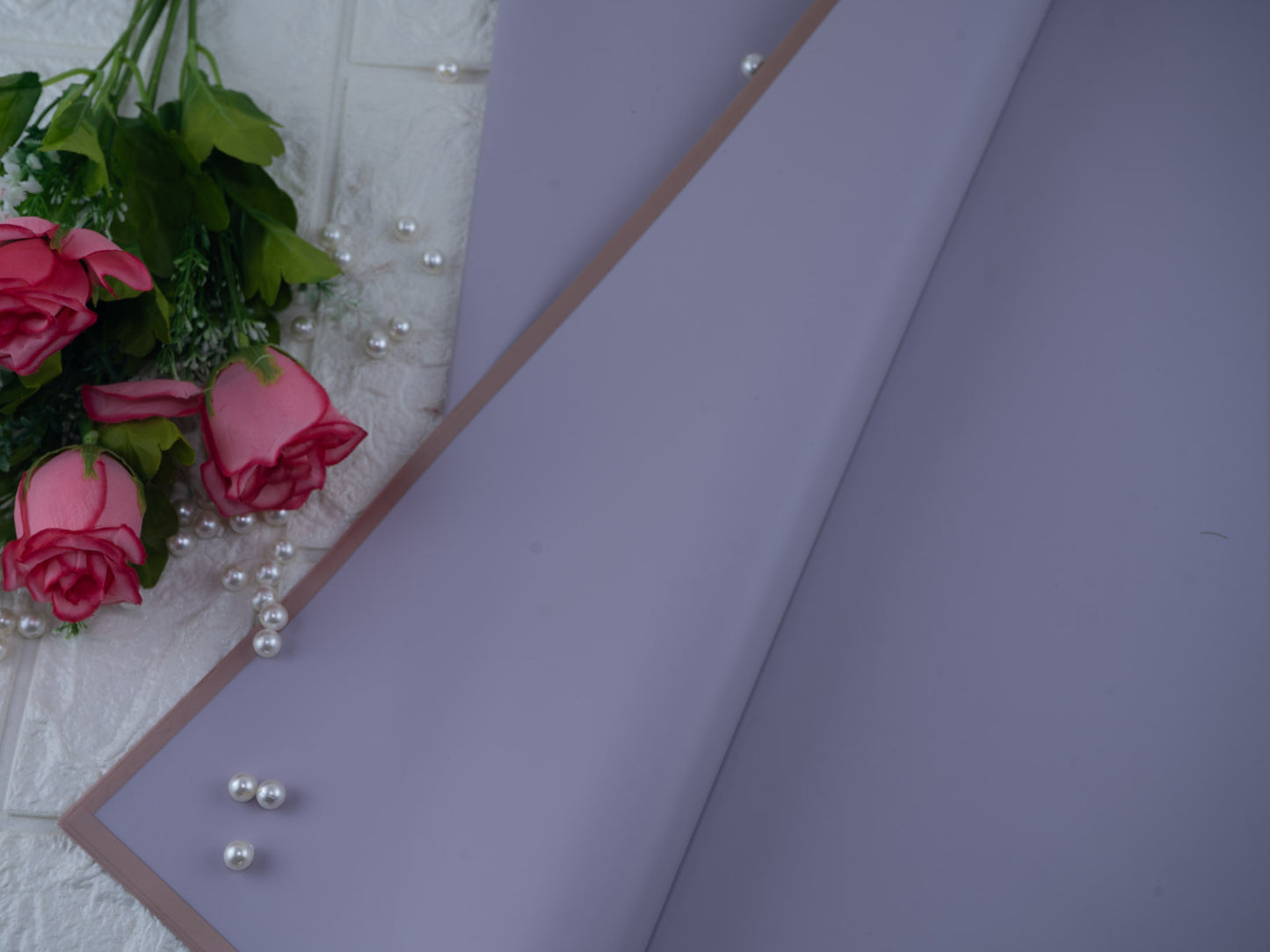 Bouquet sheets Lavender golden line