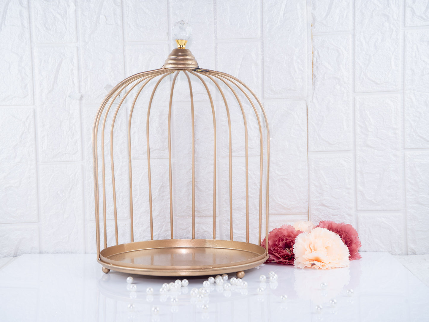 Metal half cage