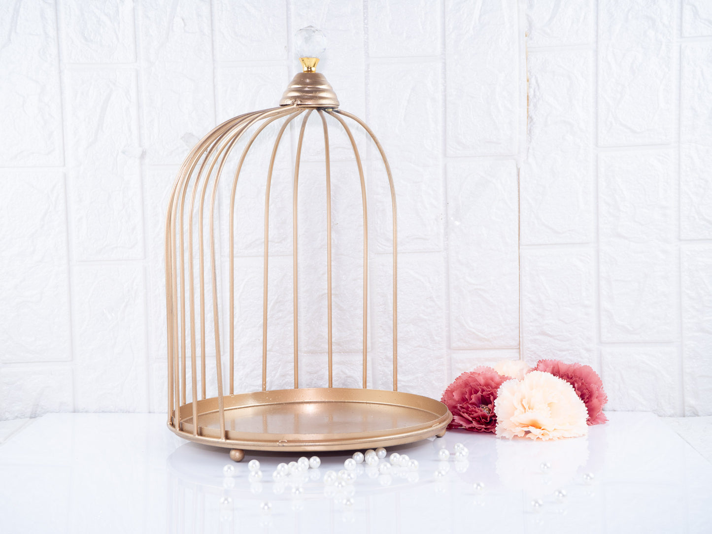 Metal half cage