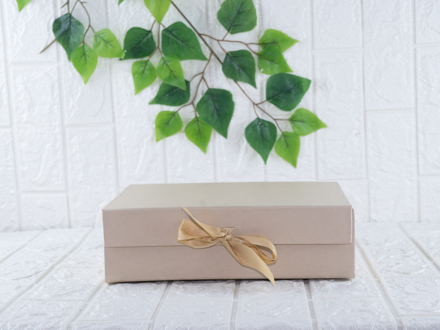 Collapsible box Beige