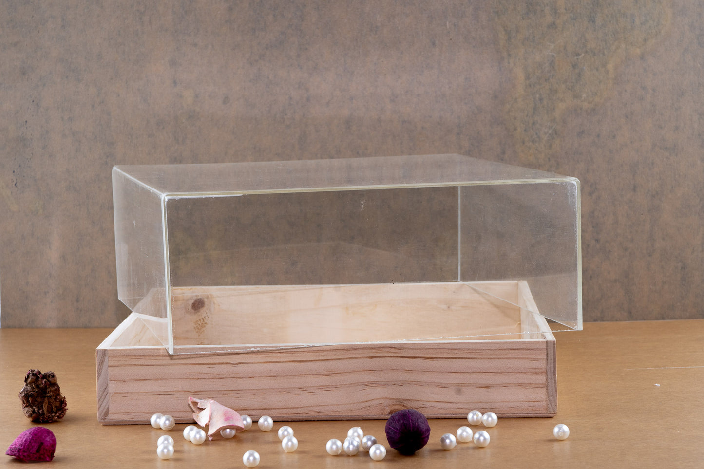 Acrylic top box (12*12*4")