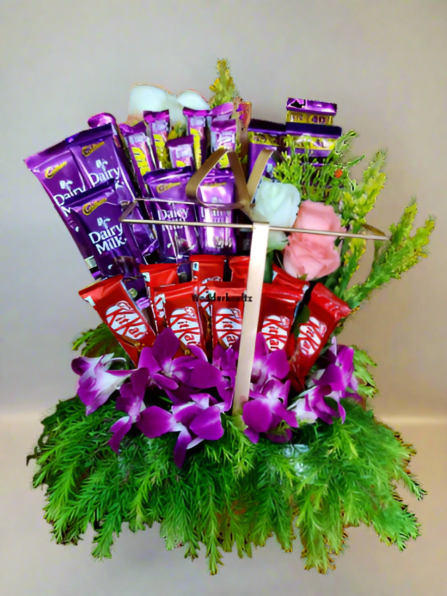 Floral Chocolate Hamper - Wonderkraftz™