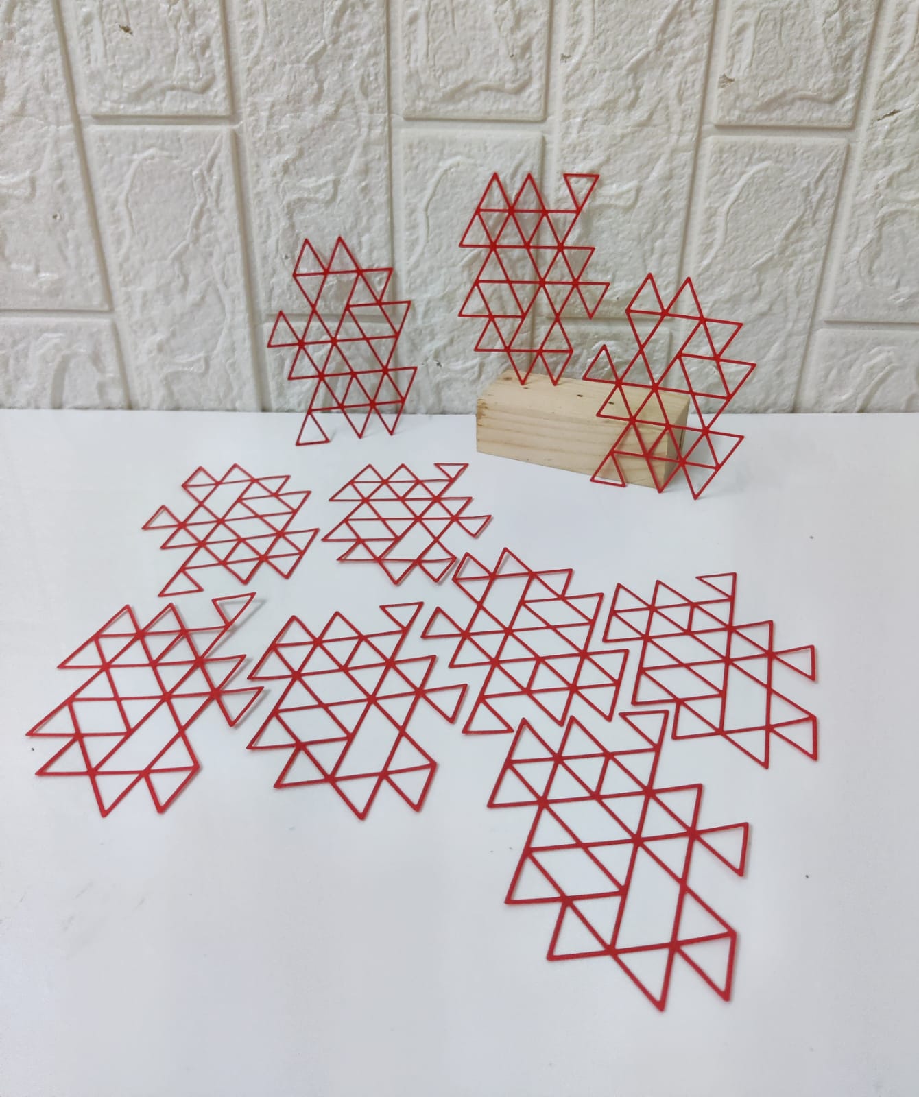 Angular die cut (pack of 10)