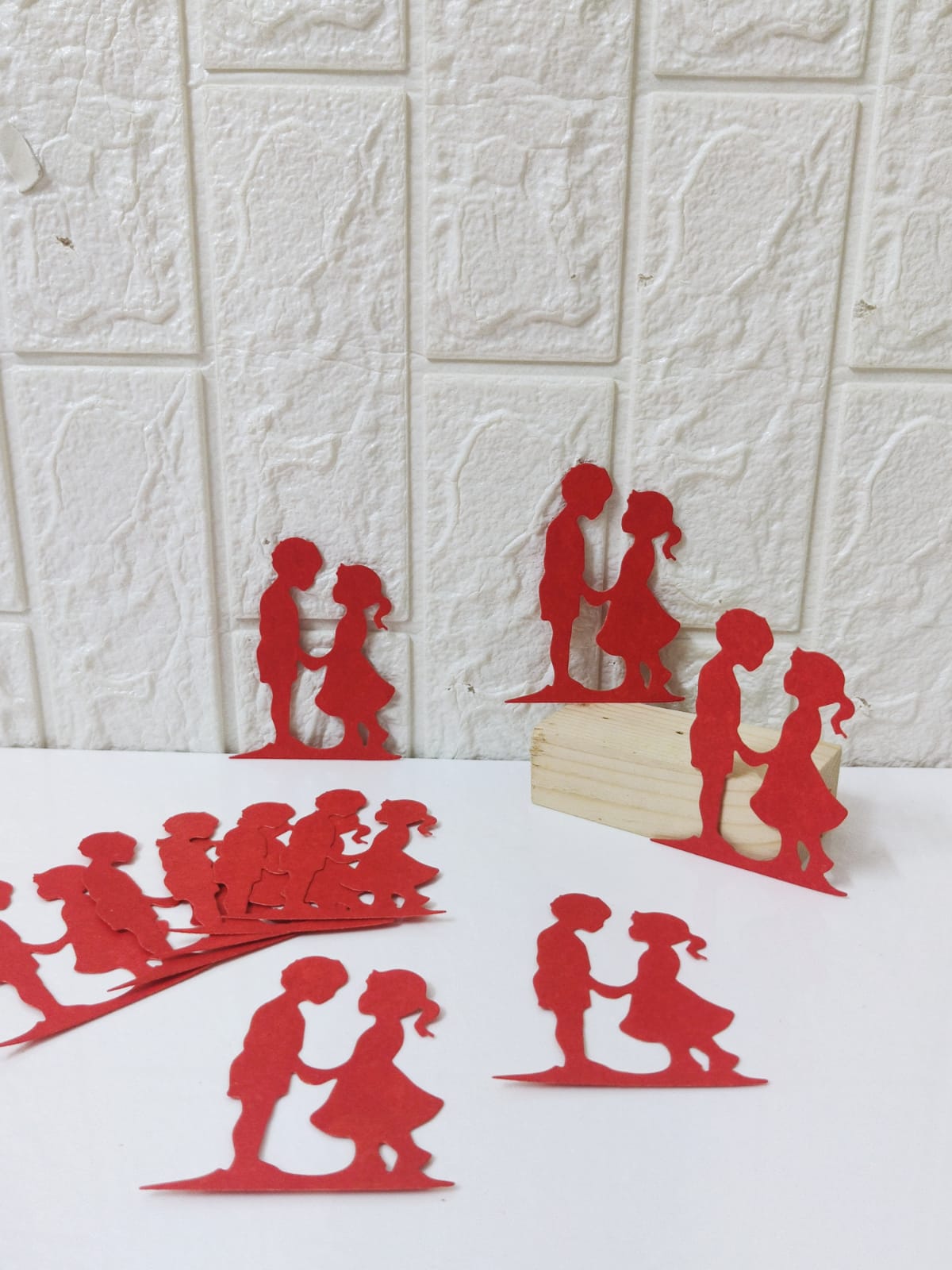 Couple die cuts (pack of 10)