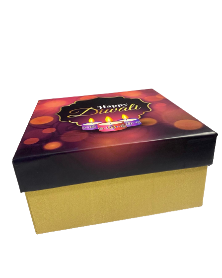 Diwali boxes (red :8*8*4) - Wonderkraftz™