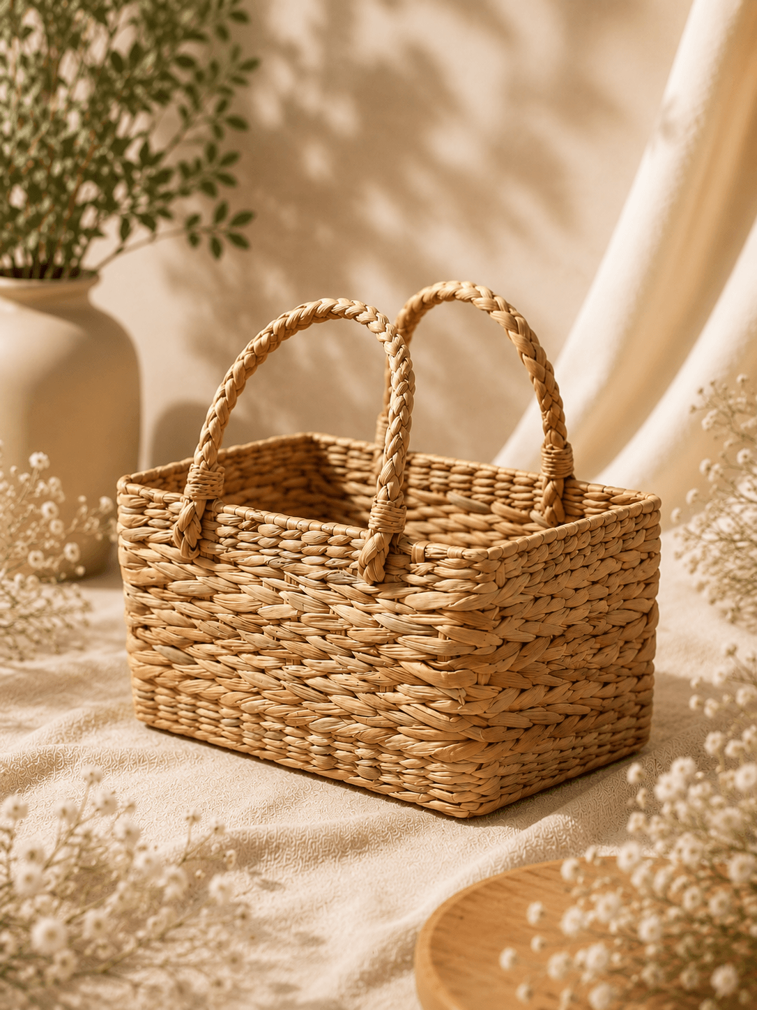 EcoNest Rectangular Sustainable Basket