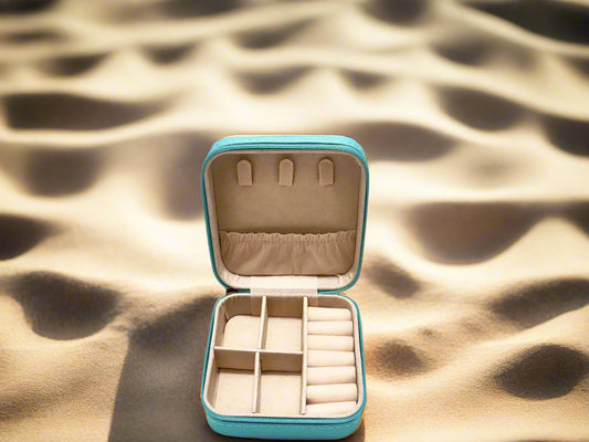 Mint green mini Jewellery box