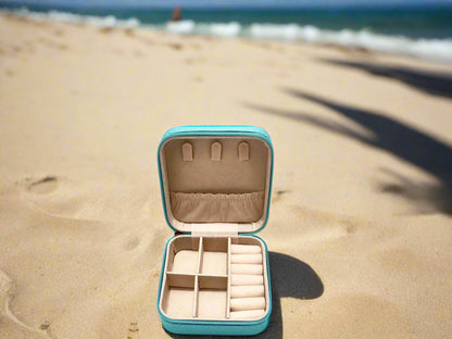 Mint green mini Jewellery box