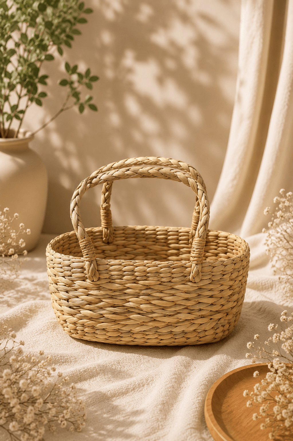 EcoNest Oval Sustainable Basket