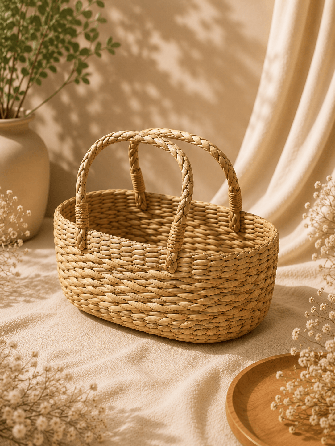 EcoNest Oval Sustainable Basket