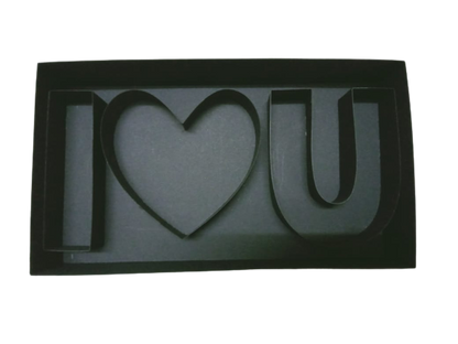I love you box (black) - Wonderkraftz™