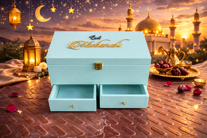 Mint Green Eid Drawer Box Gift box - View 2