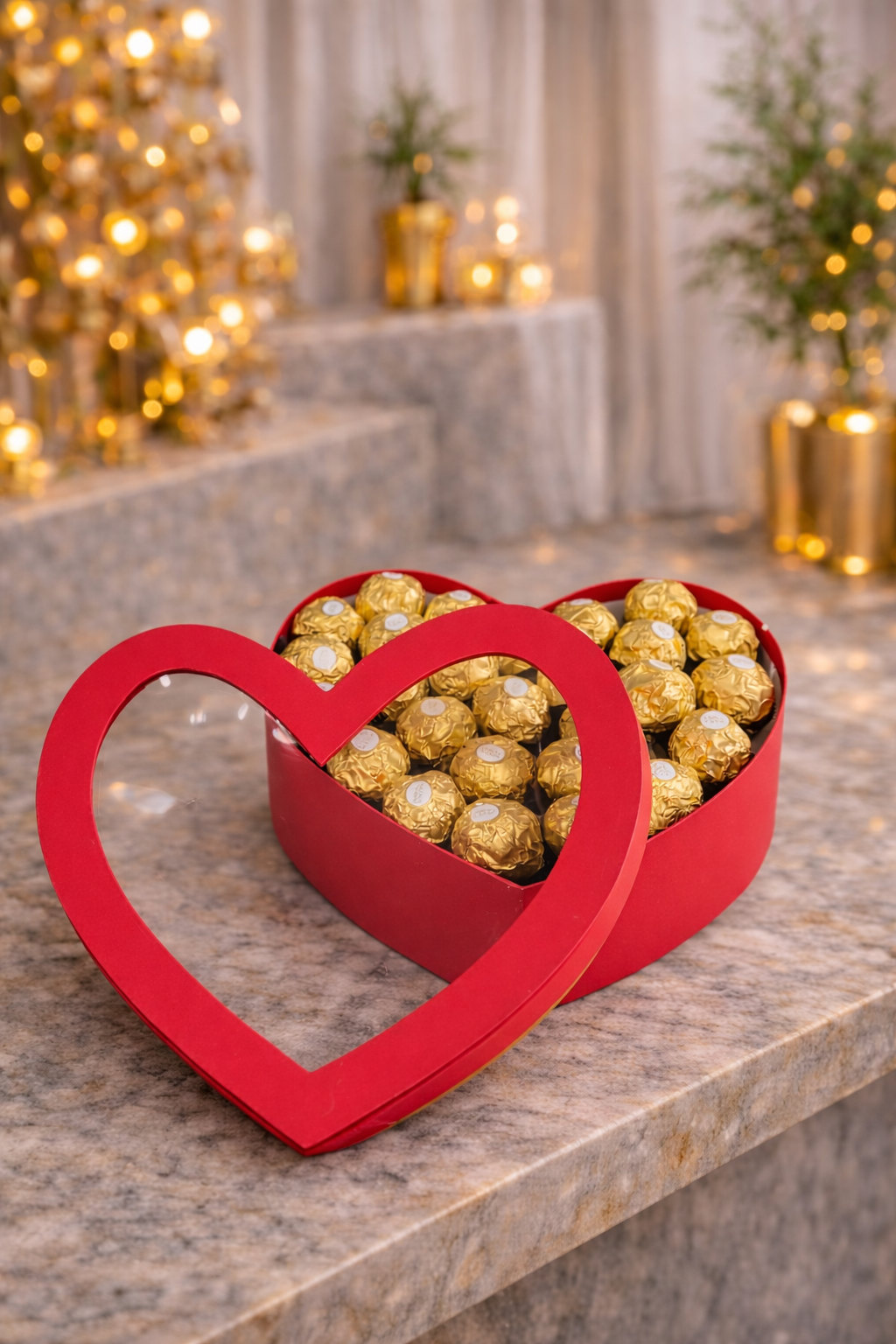 Ferrero Rocher Heart Box - Gift box by Wonderkraftz