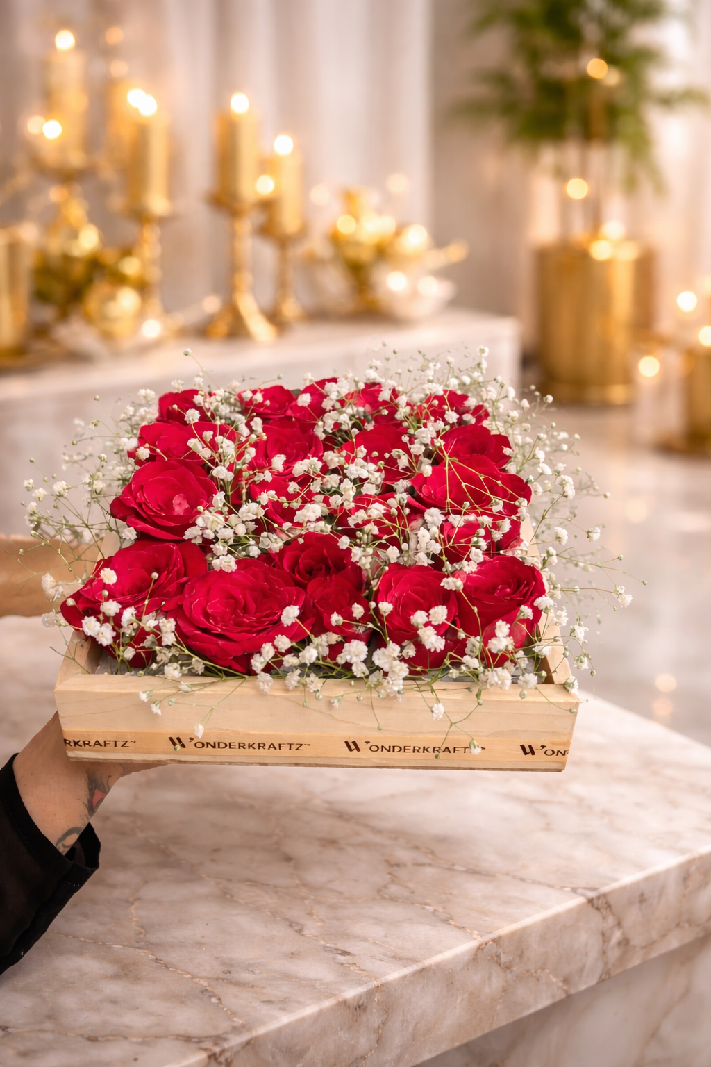 Fresh Rose Bouquet box