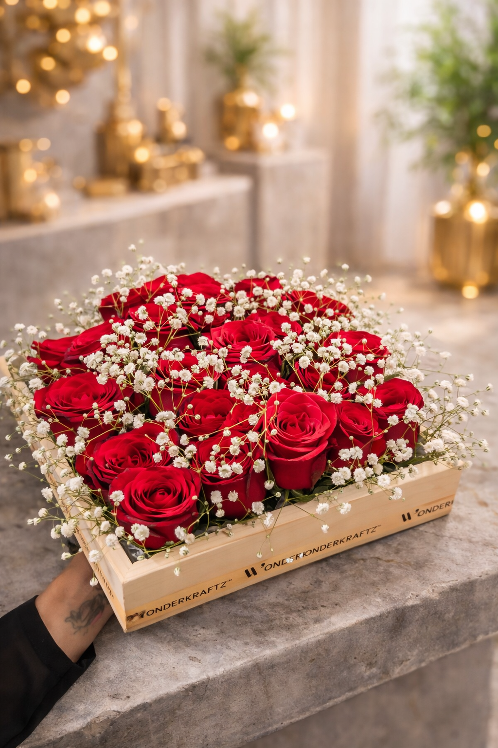 Fresh Rose Bouquet box