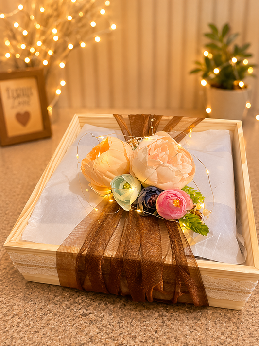 Elegant bloom hamper
