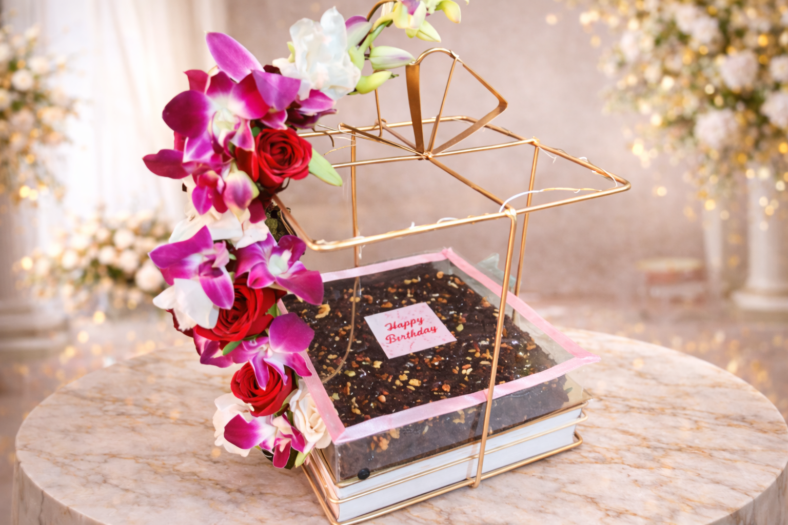 Brownie cage hamper - basket by Wonderkraftz