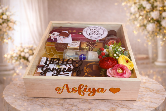 Bride to be hamper - Gift box by Wonderkraftz