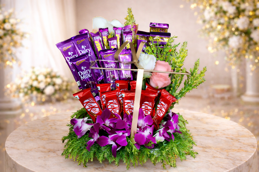 Floral Chocolate Hamper