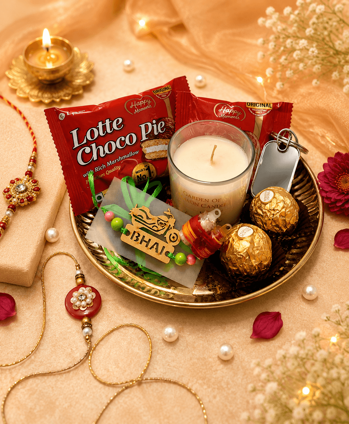 Choco Pie Hamper for Bhai