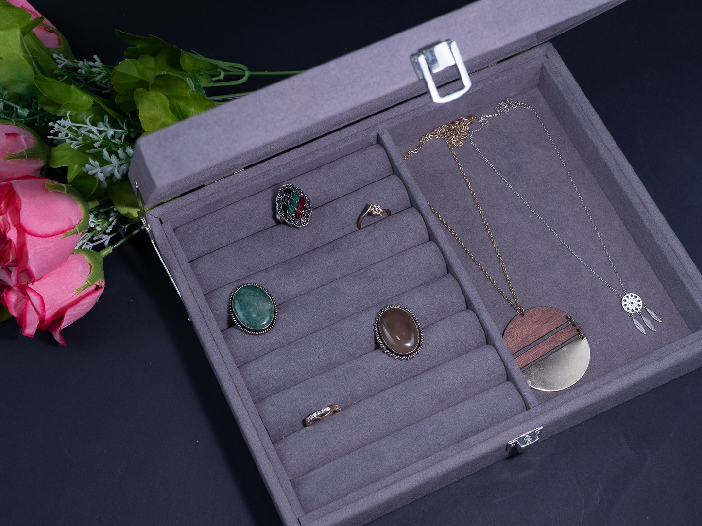 Grey Jewellery box