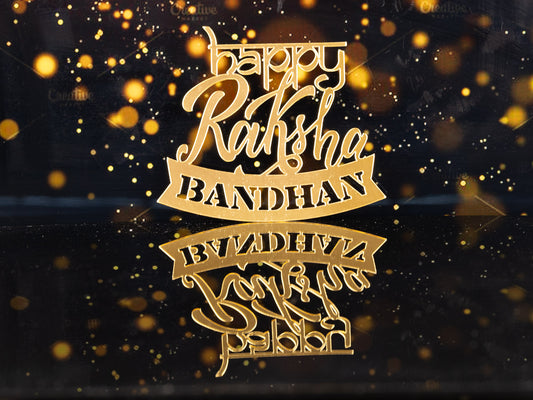 Happy Raksha Bandhan Acrylic