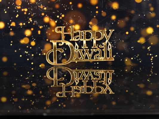 Happy Diwali Acrylic