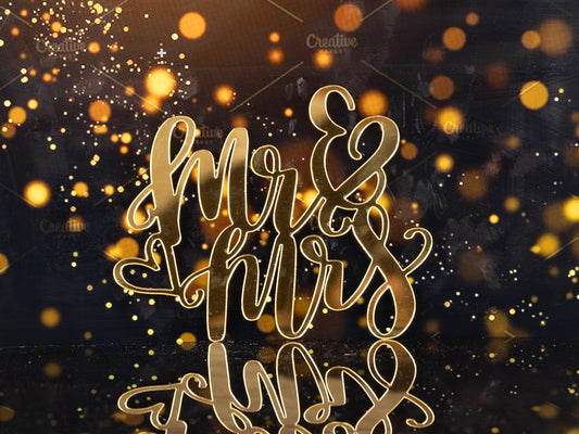 Mr and Mrs Acrylic