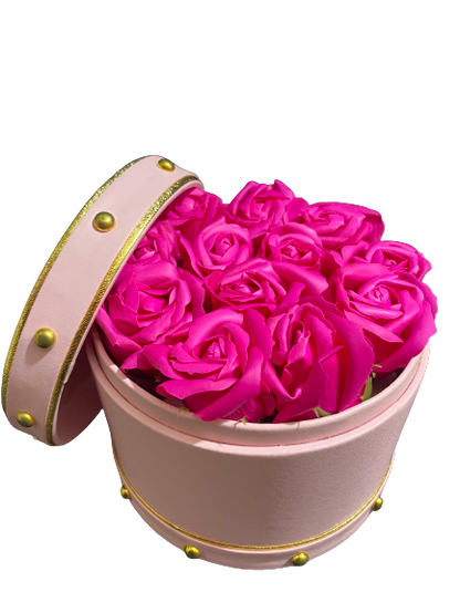 Customised round box (pink) - Wonderkraftz™