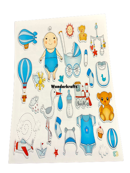 Baby boy (10 sheets of different designs ) - Wonderkraftz™