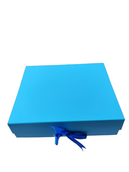 Collapsible box Blue