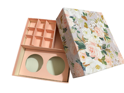 Floral cavity hardboard box