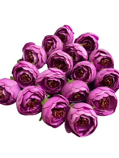 Purple peonies (pack of 10)