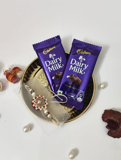 Cute Brass Hamper for Bhai