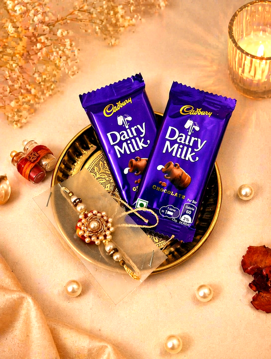 Cute Brass Hamper for Bhai