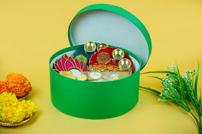 Emerald Round Hamper Box